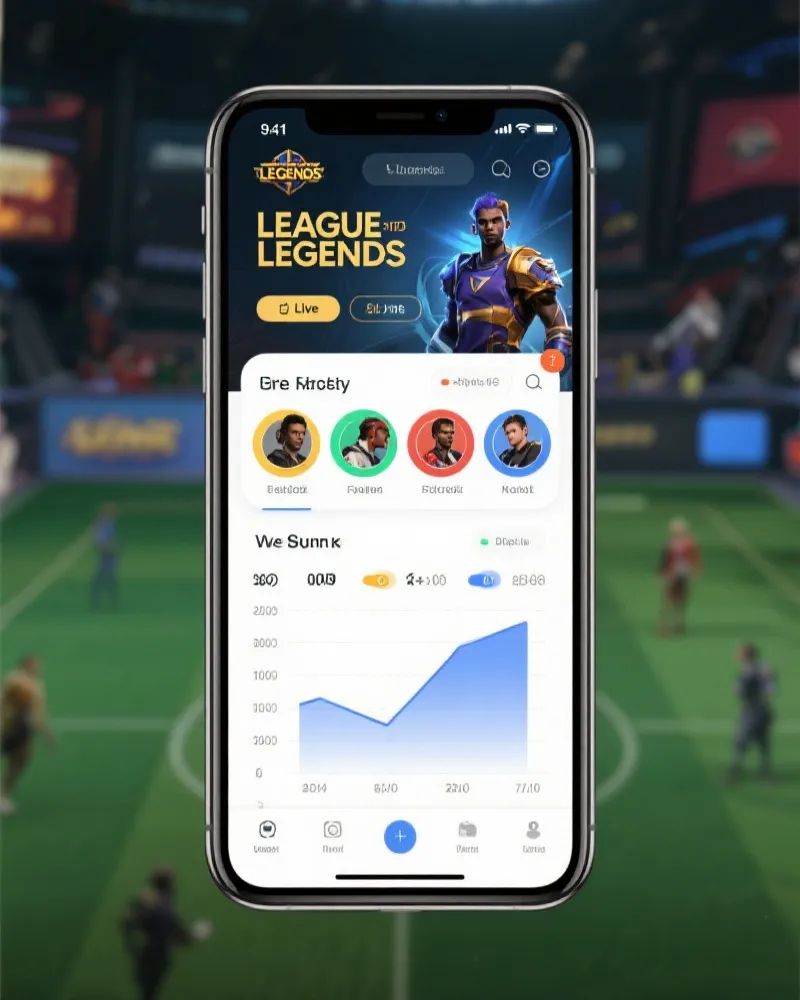 英雄联盟 App Interface